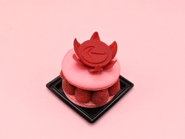 Frambozen macaron