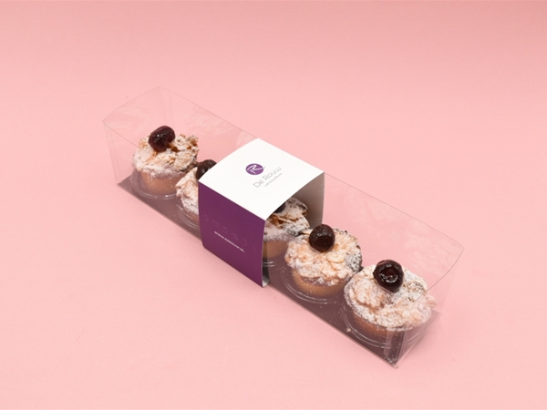 Amarene cakejes per 5 stuks