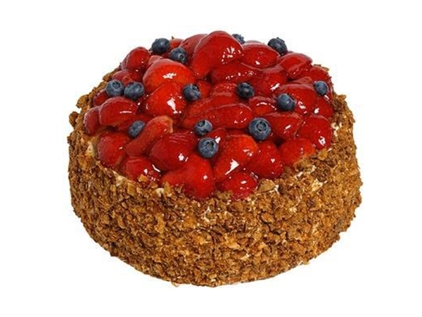 Aardbeientaart 12-14 pers.