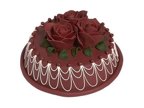 Kleine Marsepeintaart Rood