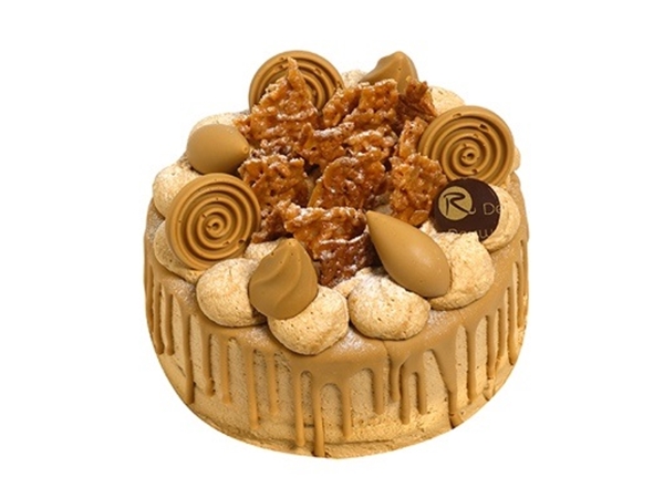 Stapeltaart: Koffie-caramel