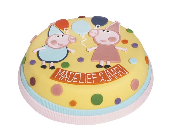 Peppa Pig taart