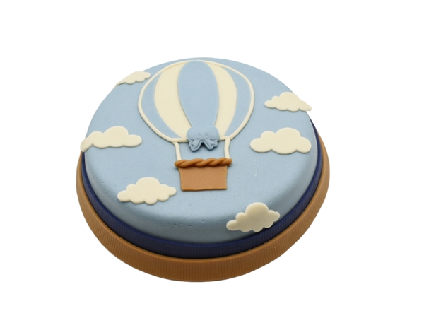 Luchtballontaart Blauw