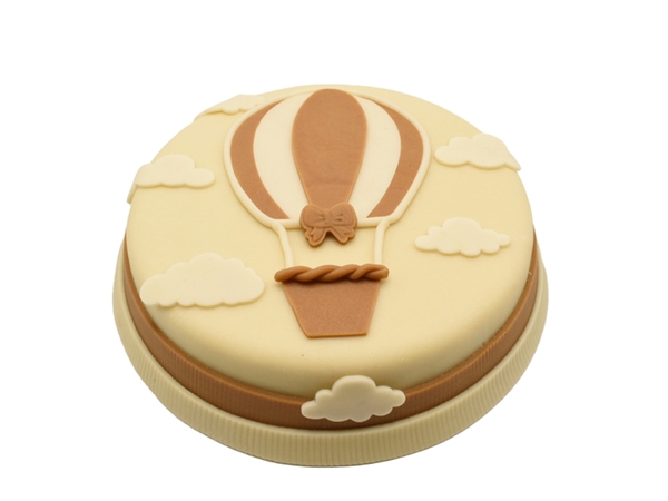 Luchtballontaart Beige