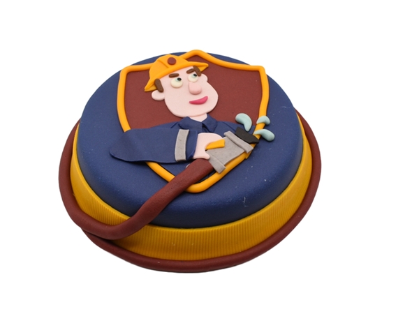 Brandweerman Sam taart