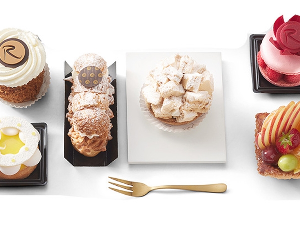 Gesorteerd klassiek en frans gebak